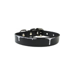 Load image into Gallery viewer, Black Ice Dog Collar- with or without Spikes
