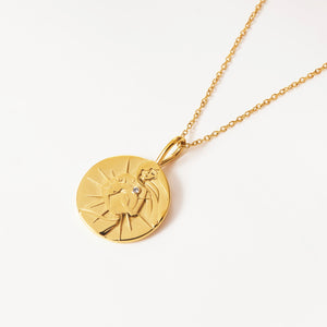 you found me. x 18k yellow Gold plated, or Stainless steel Pendant Necklace