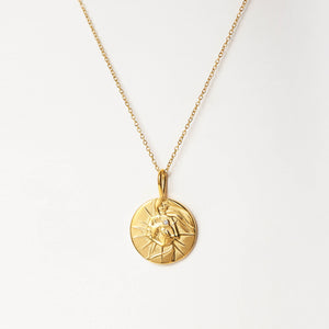 you found me. x 18k yellow Gold plated, or Stainless steel Pendant Necklace